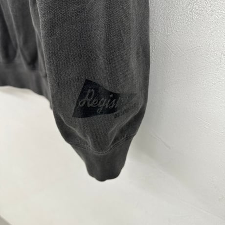 FATE Pigment Dye Crewneck Sweatshirt(Black)