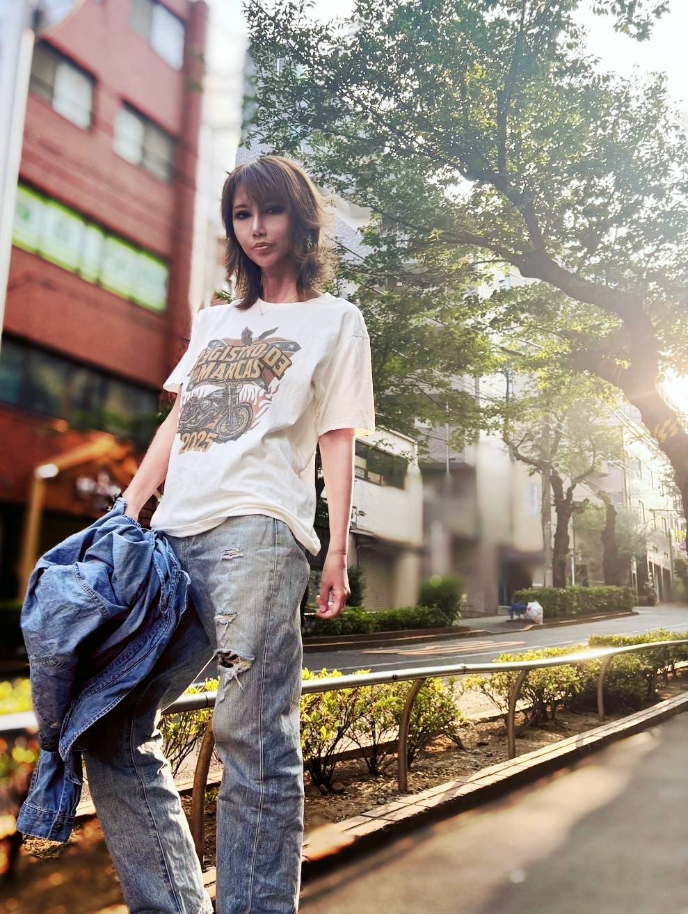 竜*猿様 60's VINTAGE BESPOKE RAGLAN LODEN C REGISTRO VINTAGE BIKE Raglan Sleeve(White) | CO