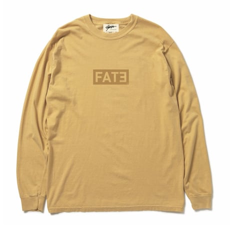 FATE®️EGISTRO Box Logo L/S T-shirt(Yellow)