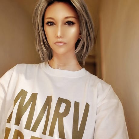 MARVERICK T-shirt(White×Red)