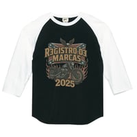 REGISTRO VINTAGE BIKE Raglan Sleeve(Black)