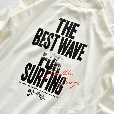 Marbles × YouthFUL  SURF®︎ × Coral Cruiser .   L/S shirt【White】