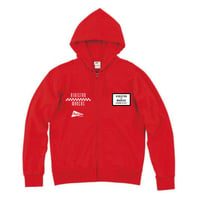 4th ANNIVERSAY Zip-up Hoodie Limited40(Red)