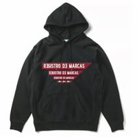 RIBBON Quadruple Hooded Parka Limited30(Black)