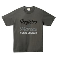 REGISTRO GRADATION LOGO T-shirt(Black)