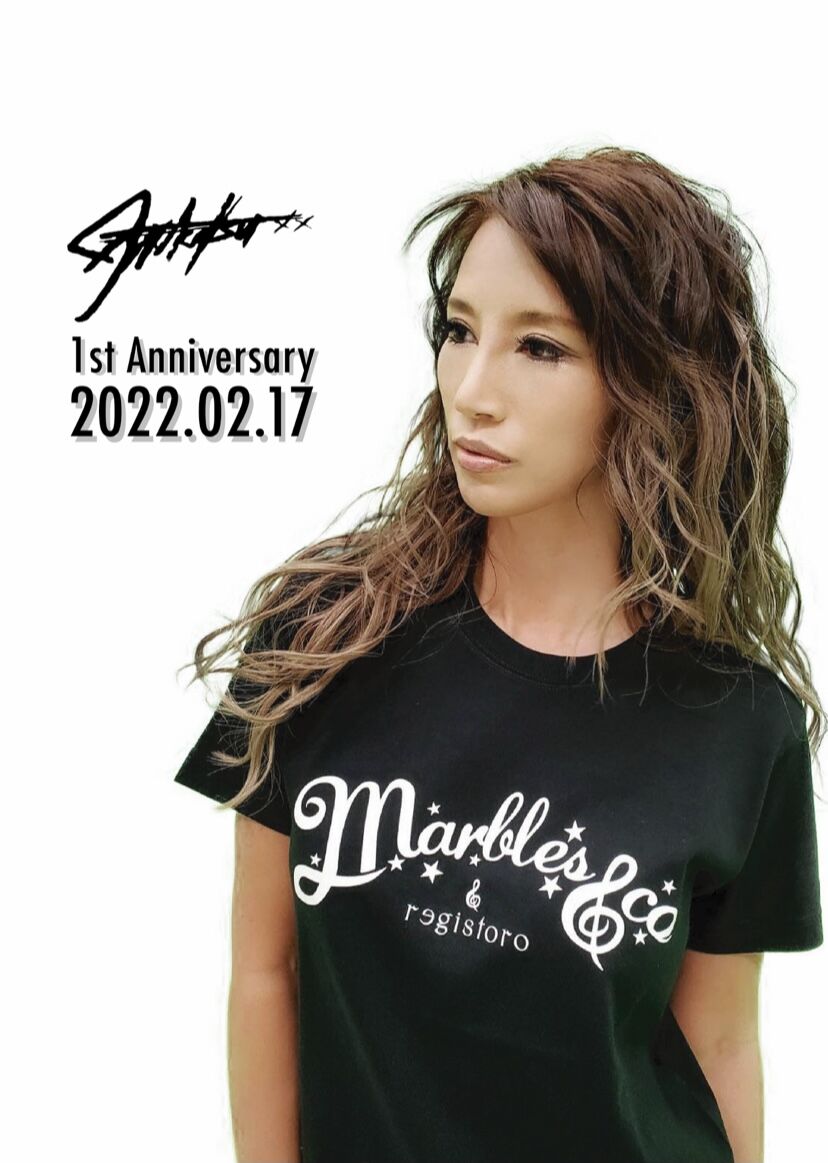 Marbles × Registoro T-shirt 20Limited【1周年記念アイテ...