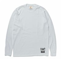 RAC Simple Logo L/S T-shirt (White×Checker)