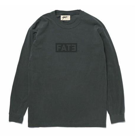 FATE®️EGISTRO Box Logo L/S T-shirt(Black)