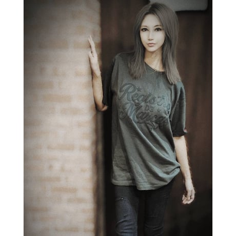 REG Star Script T-shirt(All Black)