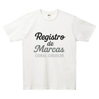 REGISTRO GRADATION LOGO T-shirt(White)