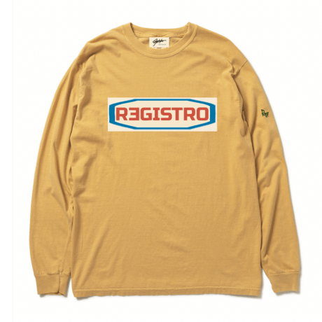 REGISTORO Long Sleeve T-shirt (Mustard)