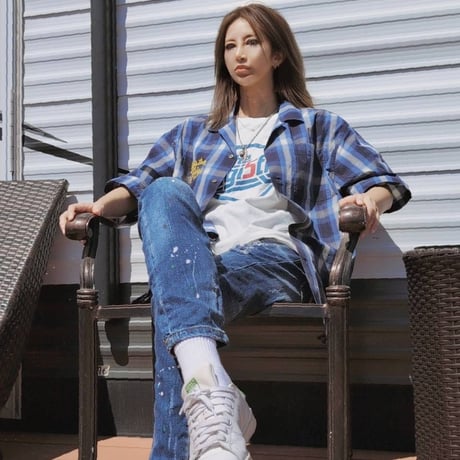 REG Star Script O/C Shirt Limited25(Blue)
