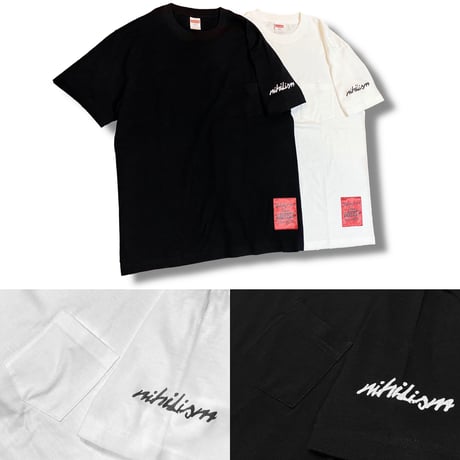 Nihilism Pocket T-shirt (White)