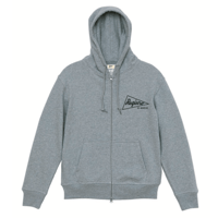 MARVERICK Zip-up Hoodie (Gray×Black)
