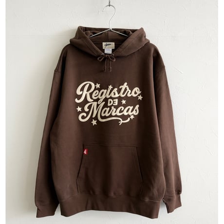 REG Star Script Hooded Parka Limited20(Brown)