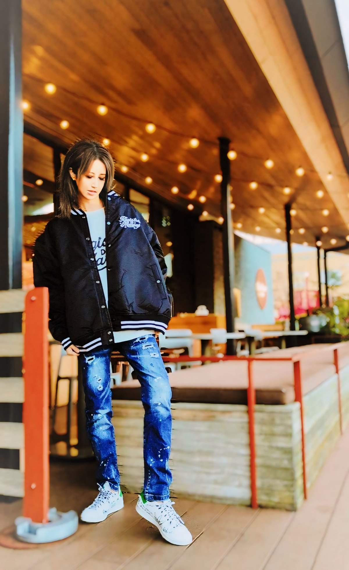 REG Star Script Jacket Limited20(Navy) | CORAL