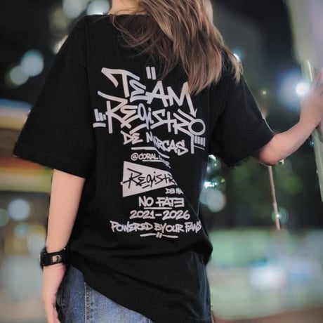 TEAM RDM T-shirt(Black)