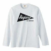 REGISTRO DE MARCAS L/S T-shirt(White)