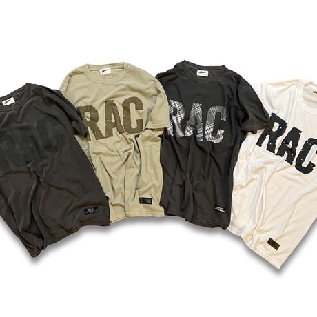 RAC T-shirt (Black×Black)