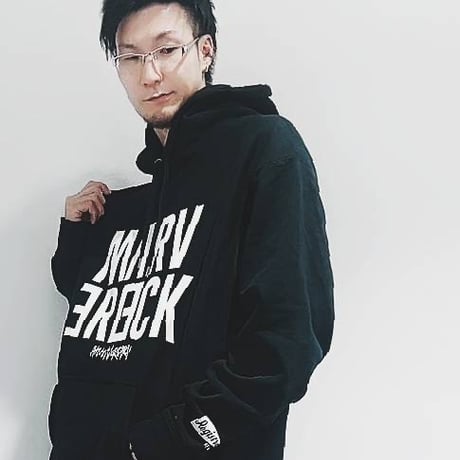 MARVERICK Hooded Parka Limited33(Black×White)