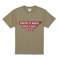 RIBBON Quadruple T-shirt(Khaki)