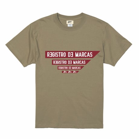 RIBBON Quadruple T-shirt(Khaki)