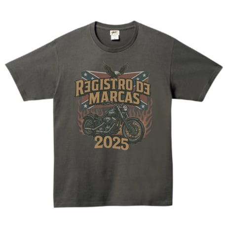 REGISTRO VINTAGE BIKE T-shirt(Black)