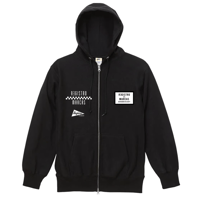 4th ANNIVERSAY Zip-up Hoodie Limited40(Black)