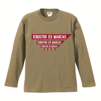 RIBBON Quadruple L/S T-shirt(Khaki)