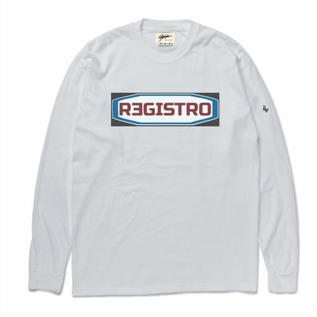 REGISTORO Long Sleeve T-shirt (White)