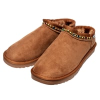【MEN'S】FAUX FUR ULTRA MINI BOOTS(Camel)
