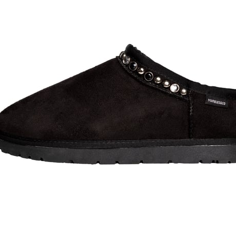 【MEN'S】FAUX FUR ULTRA MINI BOOTS(Black)