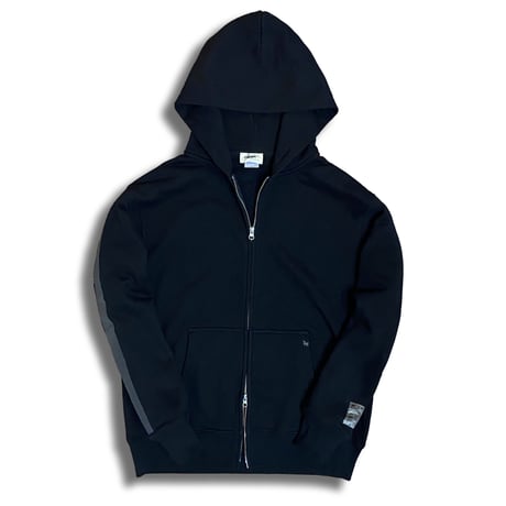 Line Zip-up Hoodie (Black)