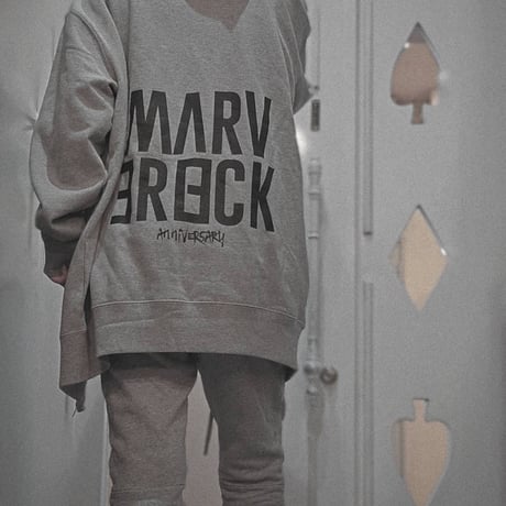 MARVERICK Zip-up Hoodie (Gray×Black)