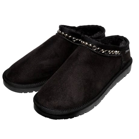 【MEN'S】FAUX FUR ULTRA MINI BOOTS(Black)