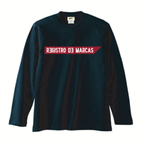 RIBBON L/S T-shirt(Navy)