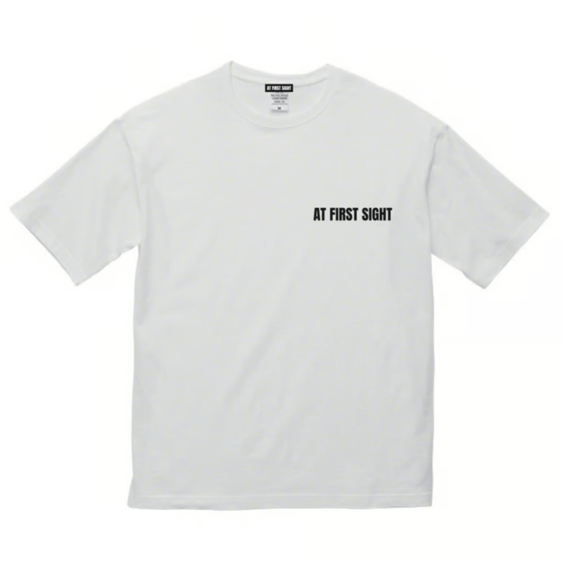AT FIRST SIGHT Heavy OZ T-shirt(White) | CORAL