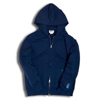 Line Zip-up Hoodie (Navy)