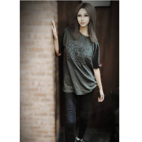 REG Star Script T-shirt(All Black)
