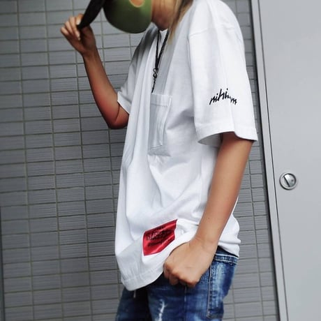 Nihilism Pocket T-shirt (White)