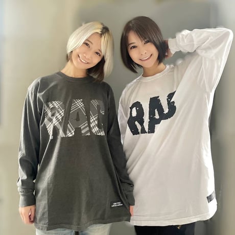 RAC L/S T-shirt (Black×Checker)