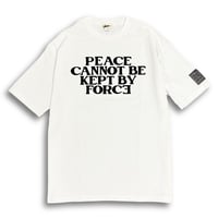 PEACE T-shirt (White) ビッグシルエット