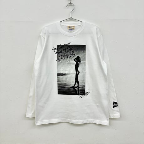 AW Photo L/S T-shirt(White)