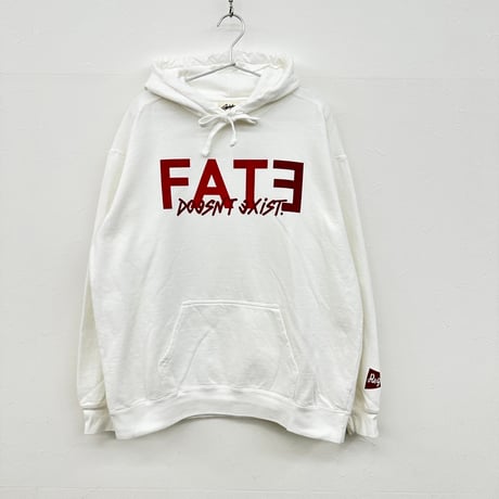 FATE Pigment Dye Hooded Parka(White)