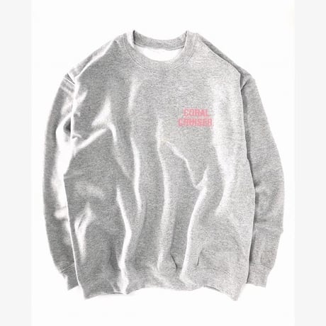 SURT  ×  Coral Cruiser .  Crewneck Sweatshirt【Gray】