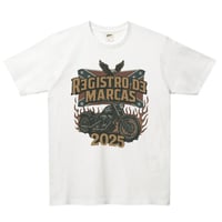 REGISTRO VINTAGE BIKE T-shirt(White)