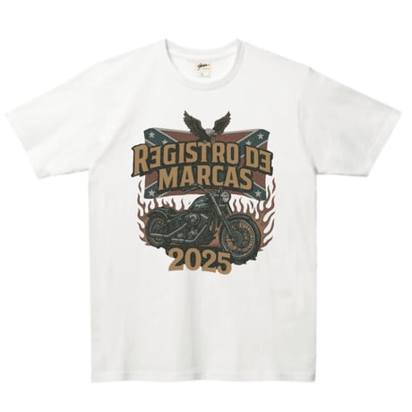 REGISTRO VINTAGE BIKE T-shirt(White)