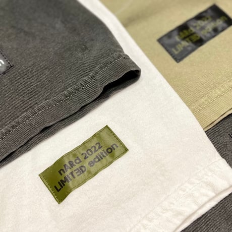 RAC T-shirt (White×Black)