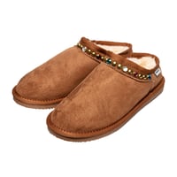 【WOMEN'S】FAUX FUR ULTRA MINI BOOTS(Camel)