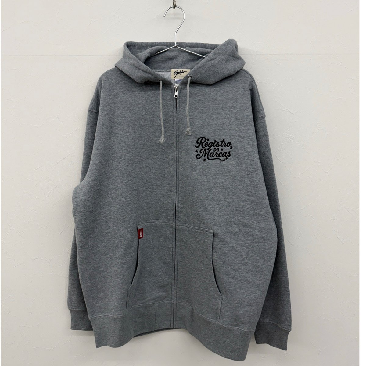 REG Star Script Zip-up Hoodie Limited20(Gray) |